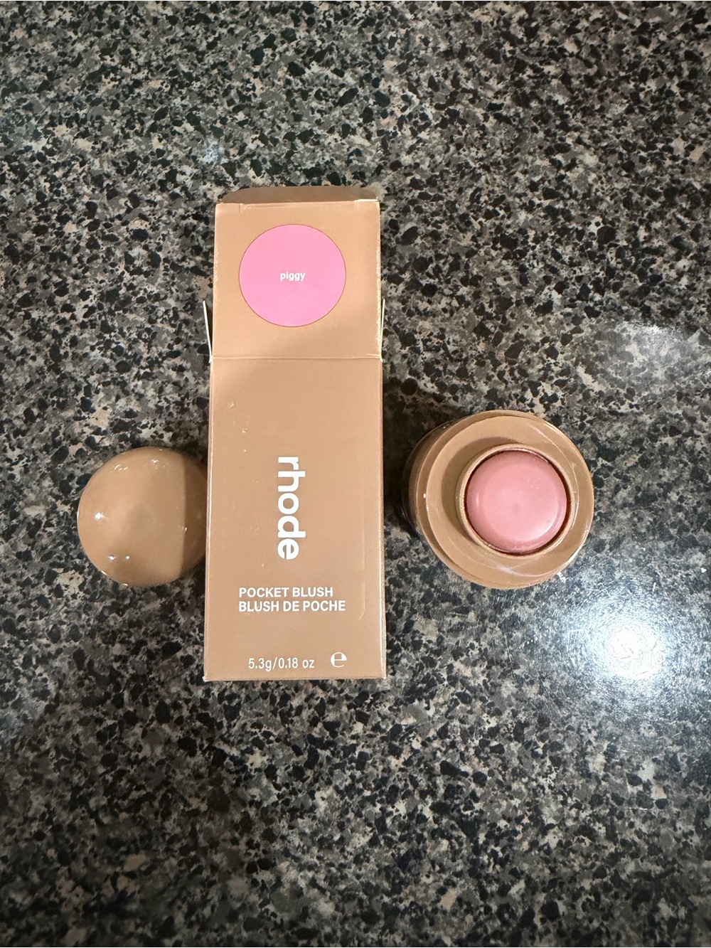 RHODE Pocket Blush - Piggy Pink Cream